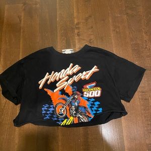 Cropped Honda Racing T-Shirt